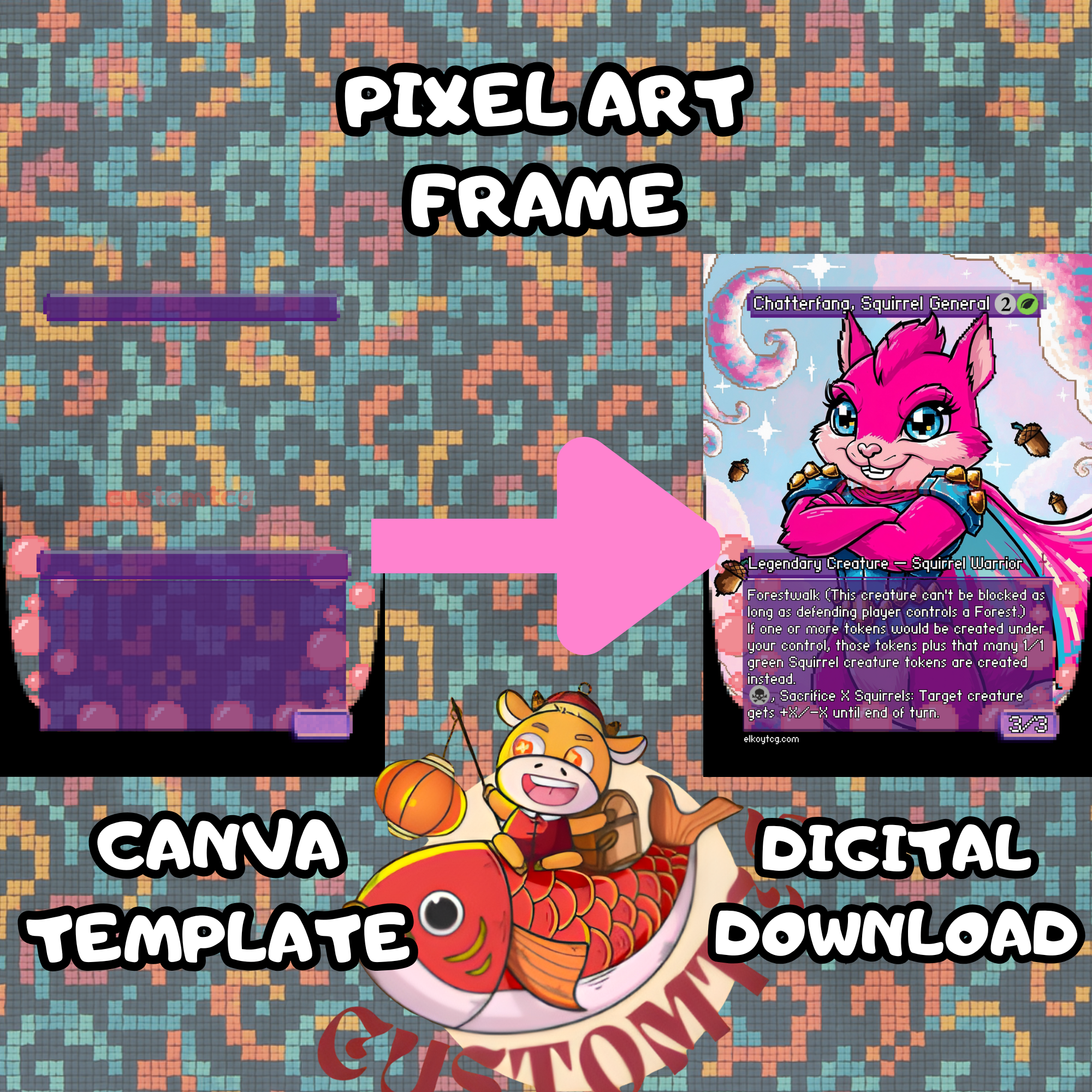 Pixel Art Frame – Starter Template
