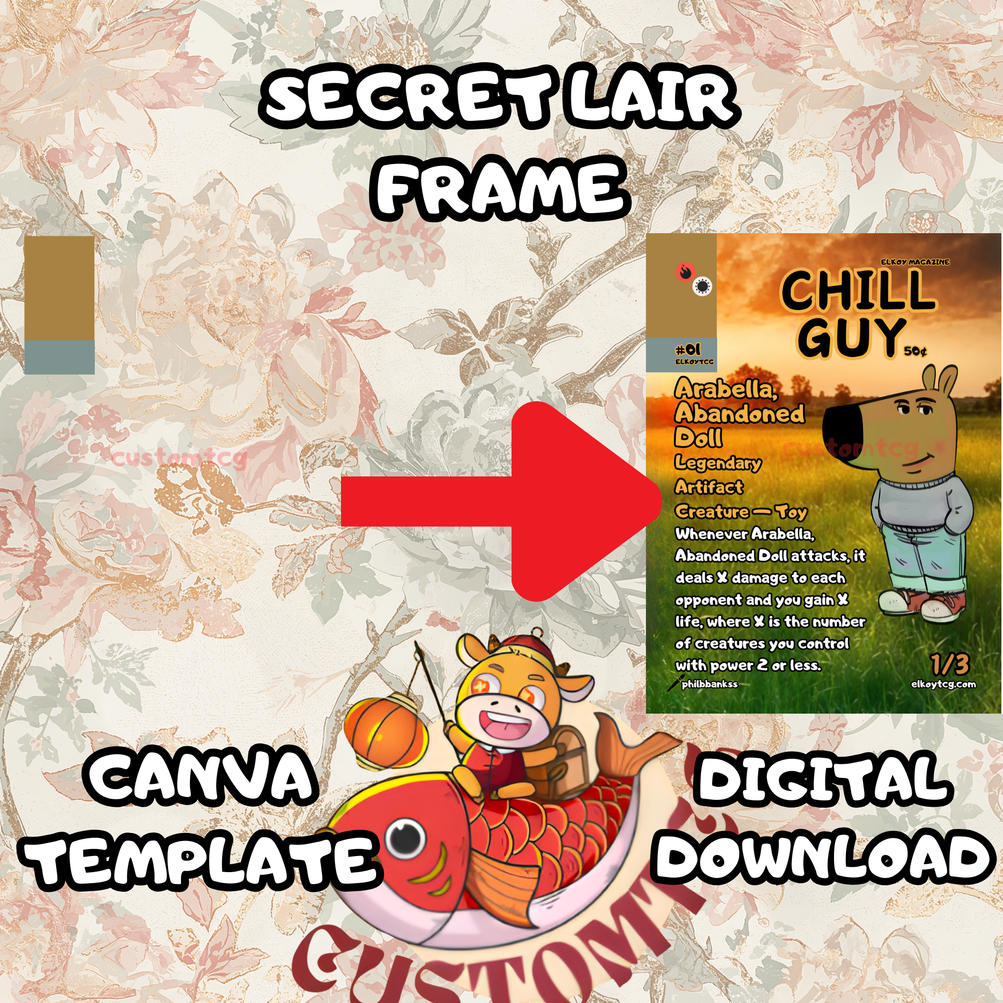 SECRET LAIR FRAME