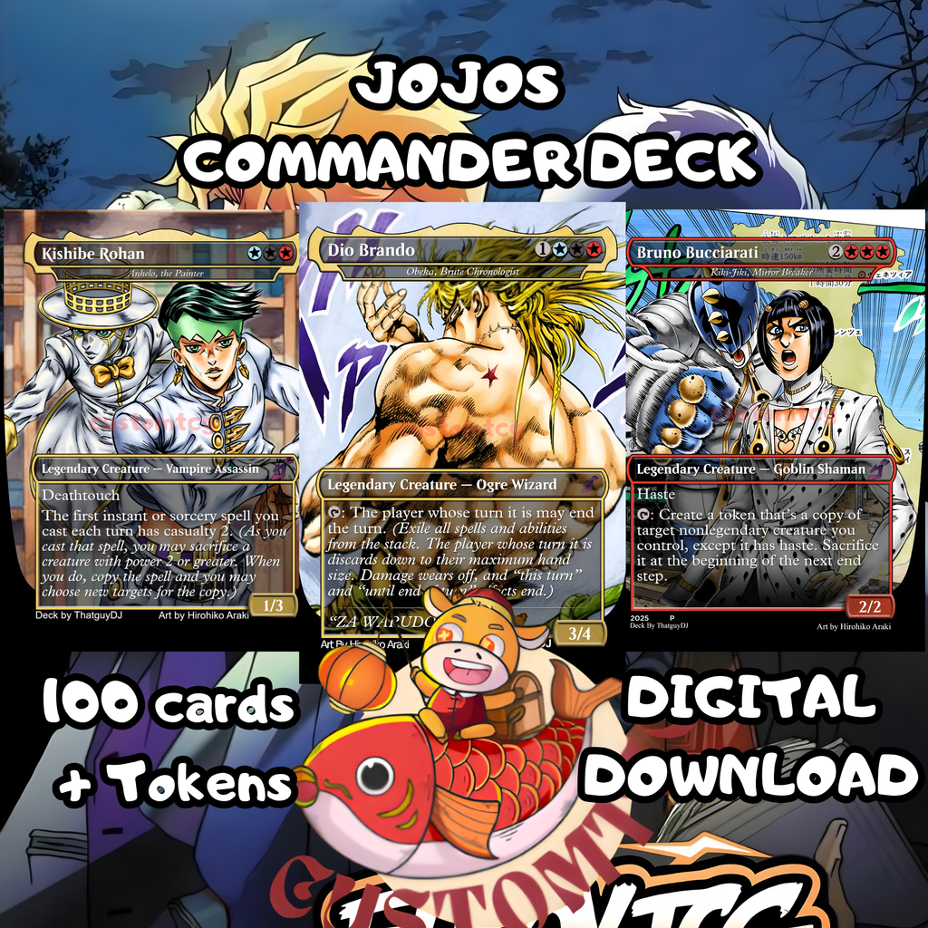 JoJo’s Custom Deck (Digital Download)