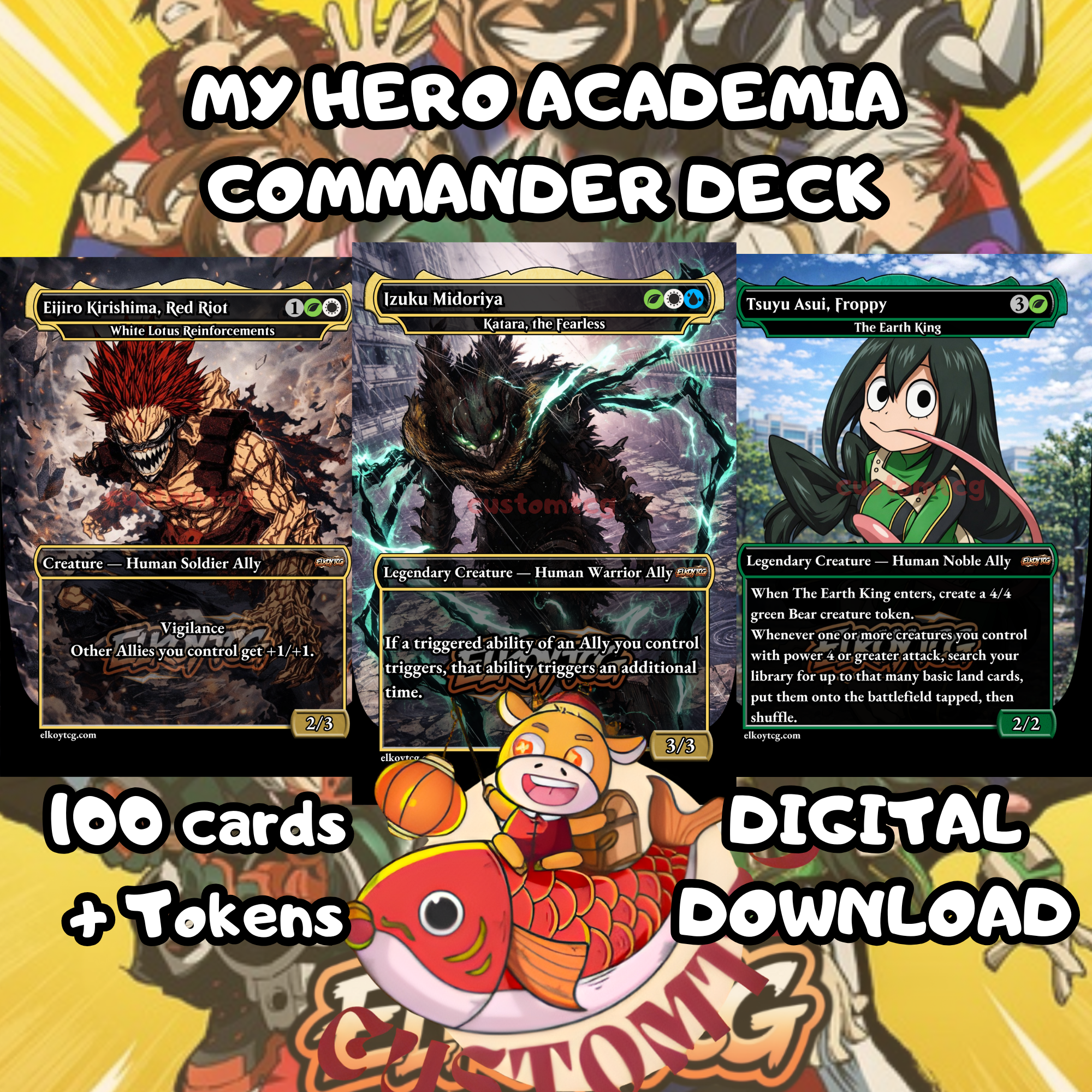 My Hero Academia Digital Download Deck