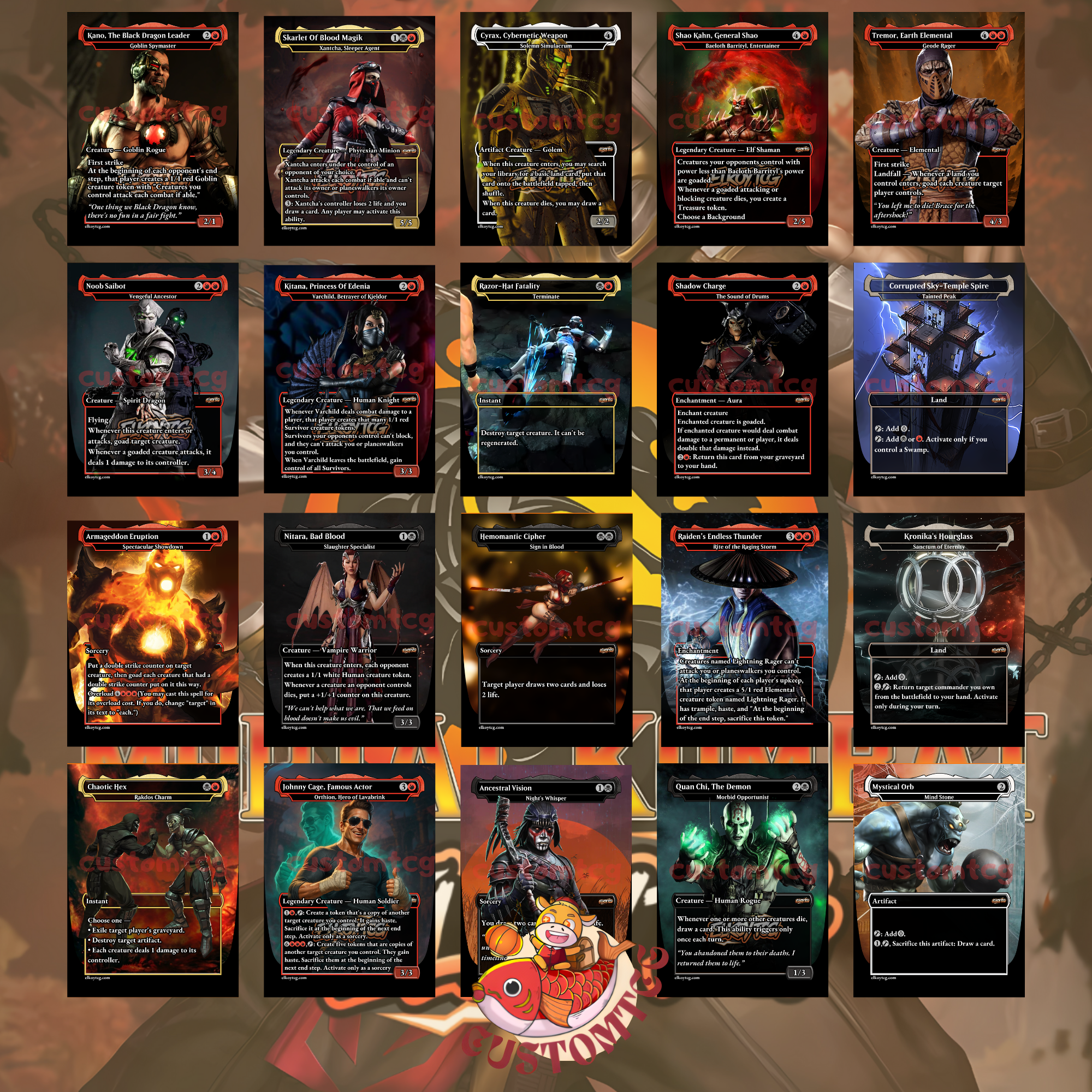 Mortal Kombat - Digital Download (100 Cards + Tokens)