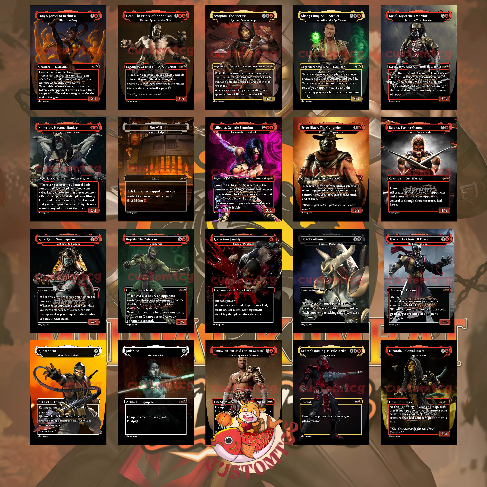 Mortal Kombat - Digital Download (100 Cards + Tokens)