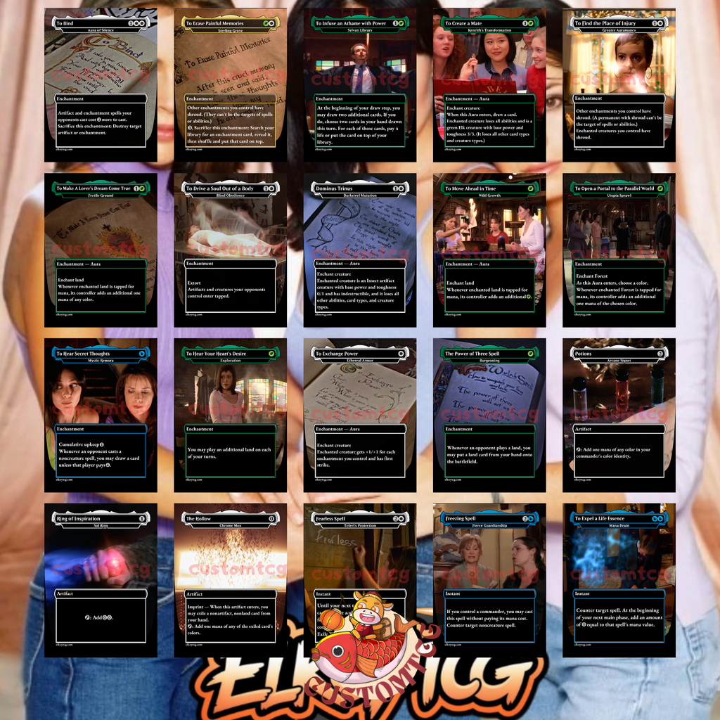 CHARMED — FREE Digital Download Custom Commander Deck (100 Cards + Tokens)