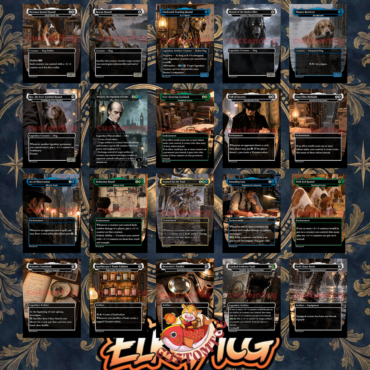 SHERLOCK HOLMES — Custom Commander Deck (Digital Download)