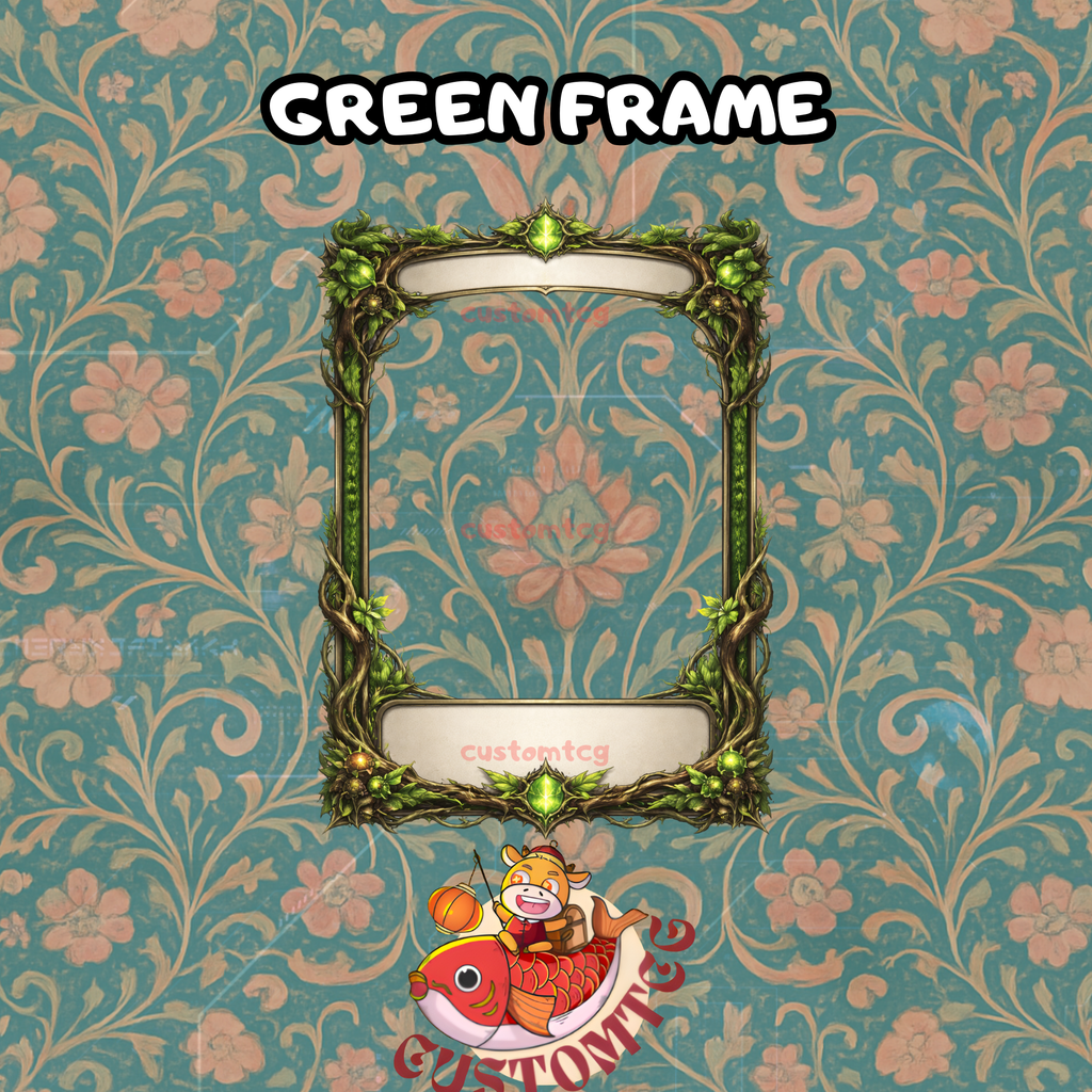 Premium MTG Card Frame Bundle — 11 PNG Transparent Frames for Custom Proxy Cards | Canva & Photoshop Ready