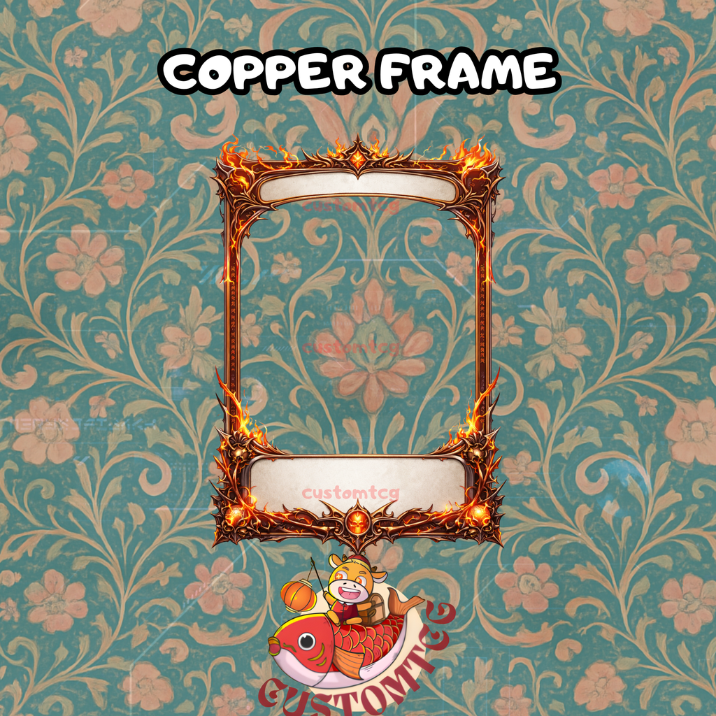 Premium MTG Card Frame Bundle — 11 PNG Transparent Frames for Custom Proxy Cards | Canva & Photoshop Ready