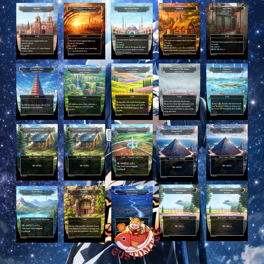 Sao Custom Deck - Sword Art Online Custom Commander Deck (Digital Download)