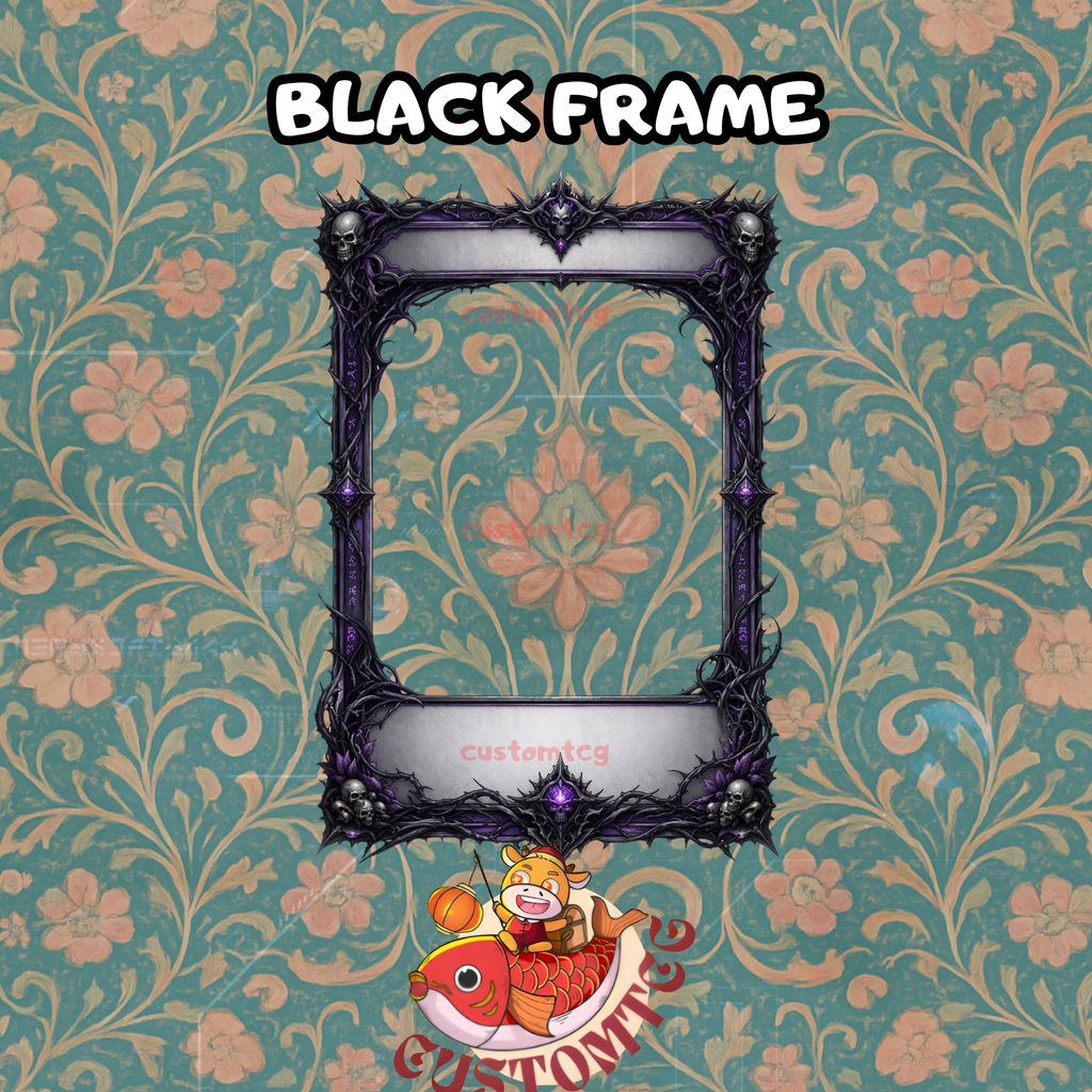 Premium MTG Card Frame Bundle — 11 PNG Transparent Frames for Custom Proxy Cards | Canva & Photoshop Ready