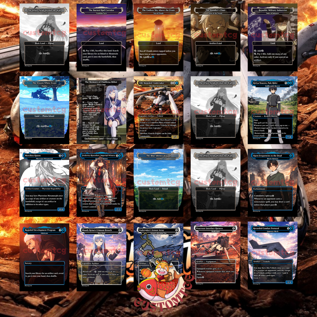 86 Anime Custom Commander Deck