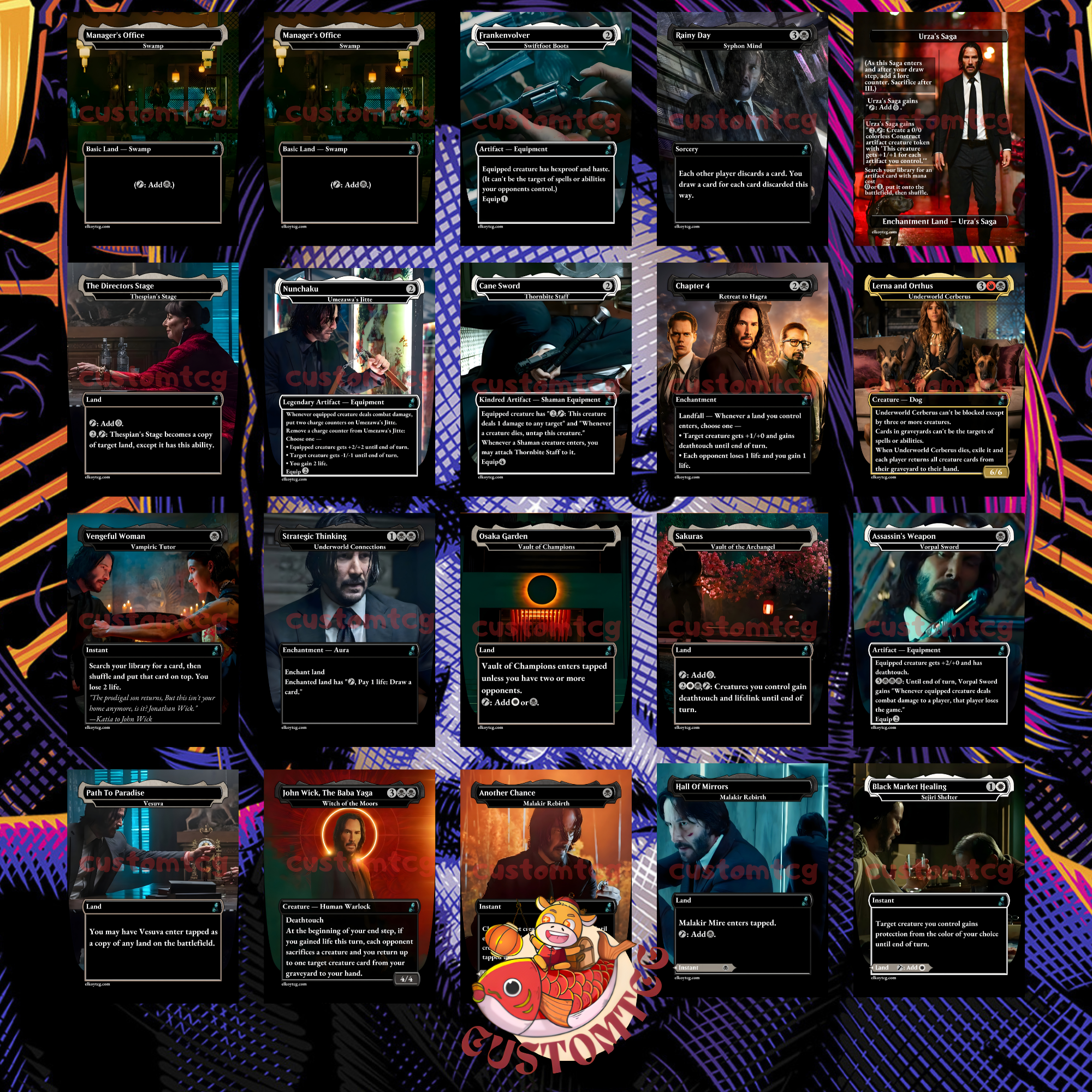 John Wick Custom Deck – Digital Download