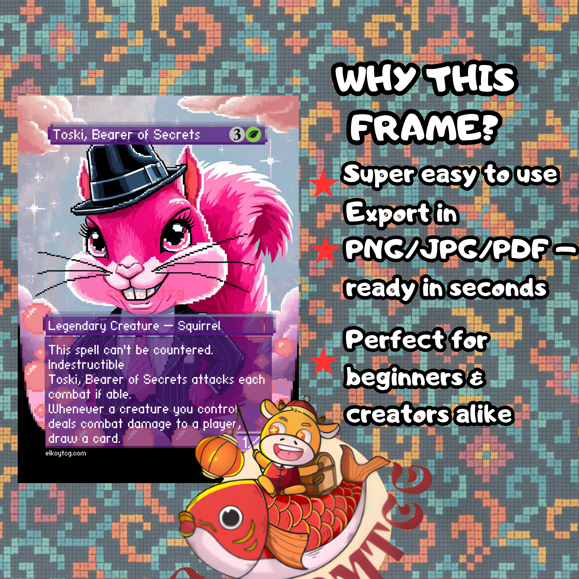 Pixel Art Frame – Starter Template