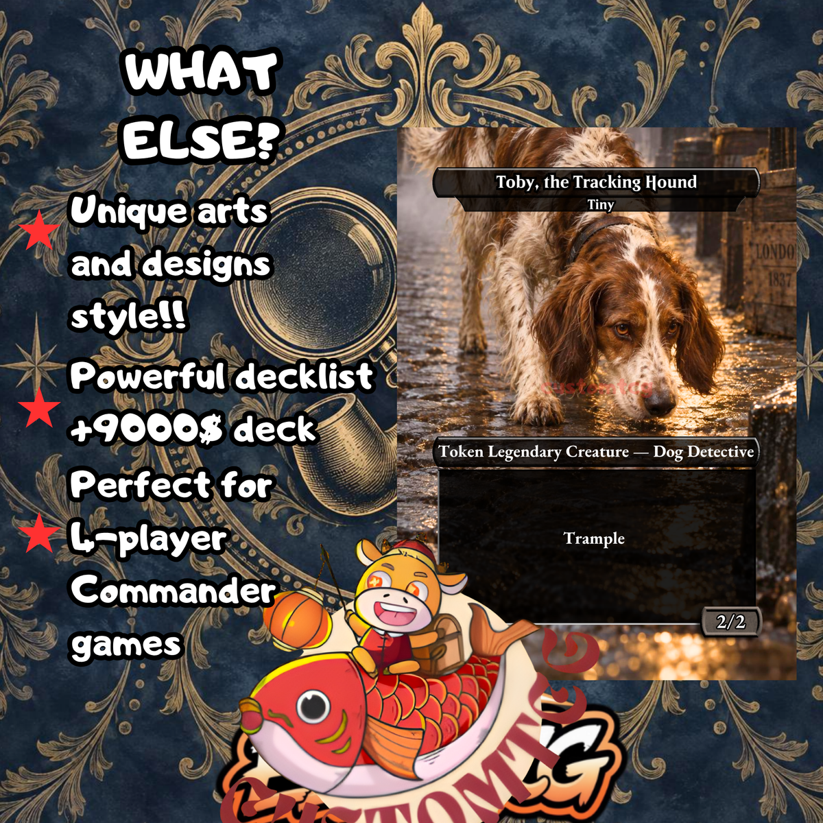 SHERLOCK HOLMES — Custom Commander Deck (Digital Download)