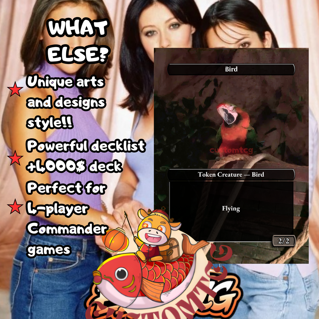 CHARMED — FREE Digital Download Custom Commander Deck (100 Cards + Tokens)