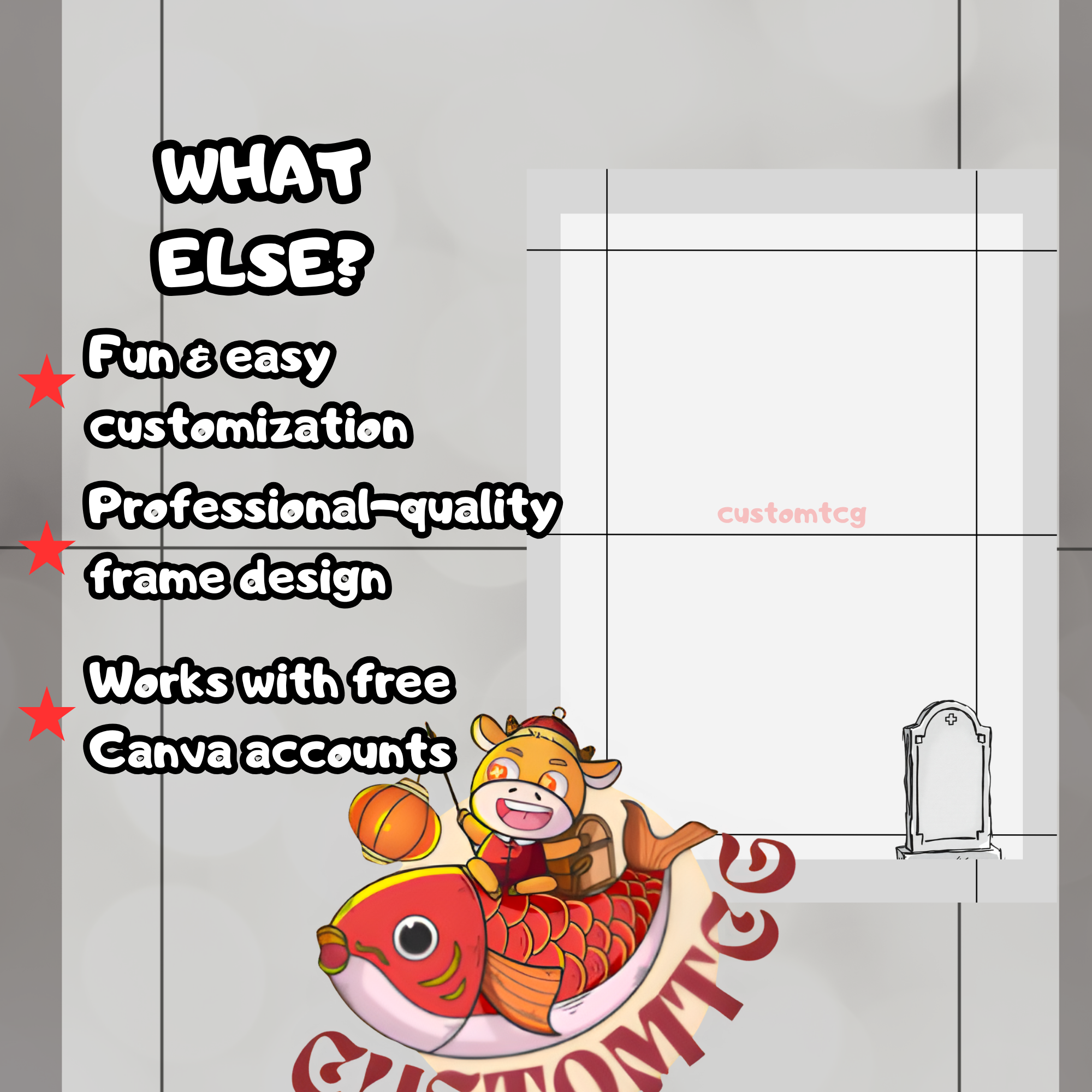 Border Canva Full Art Tokens Frame