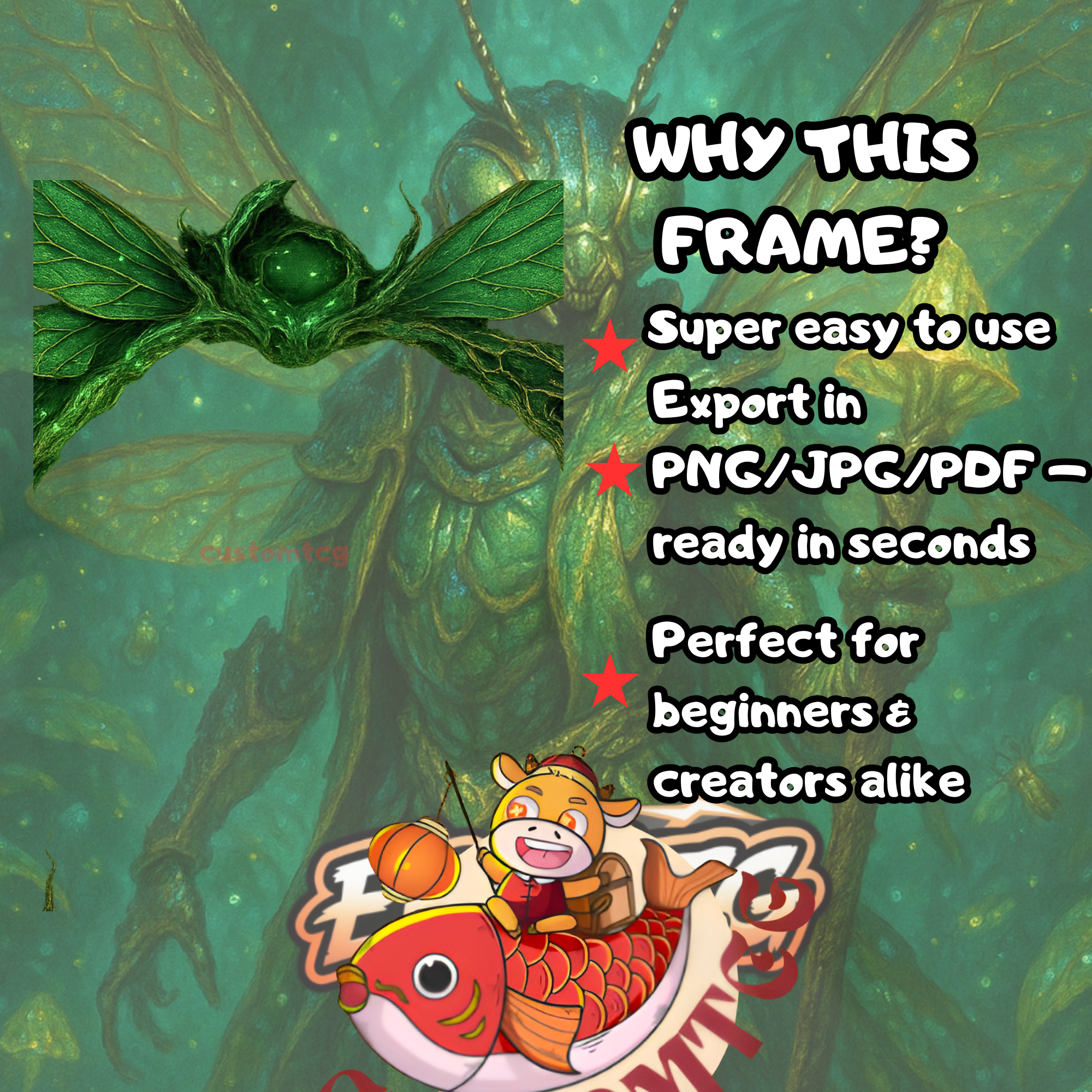 🪲 Insect Full Art Frames