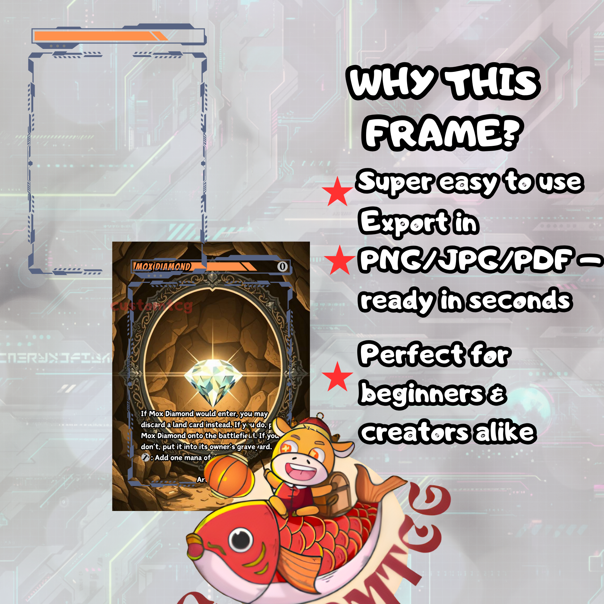 Cybernetic Future Frame