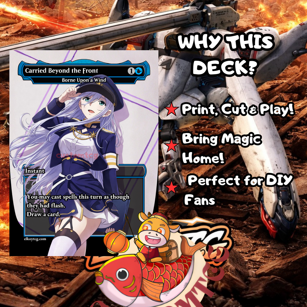 86 Anime Custom Commander Deck