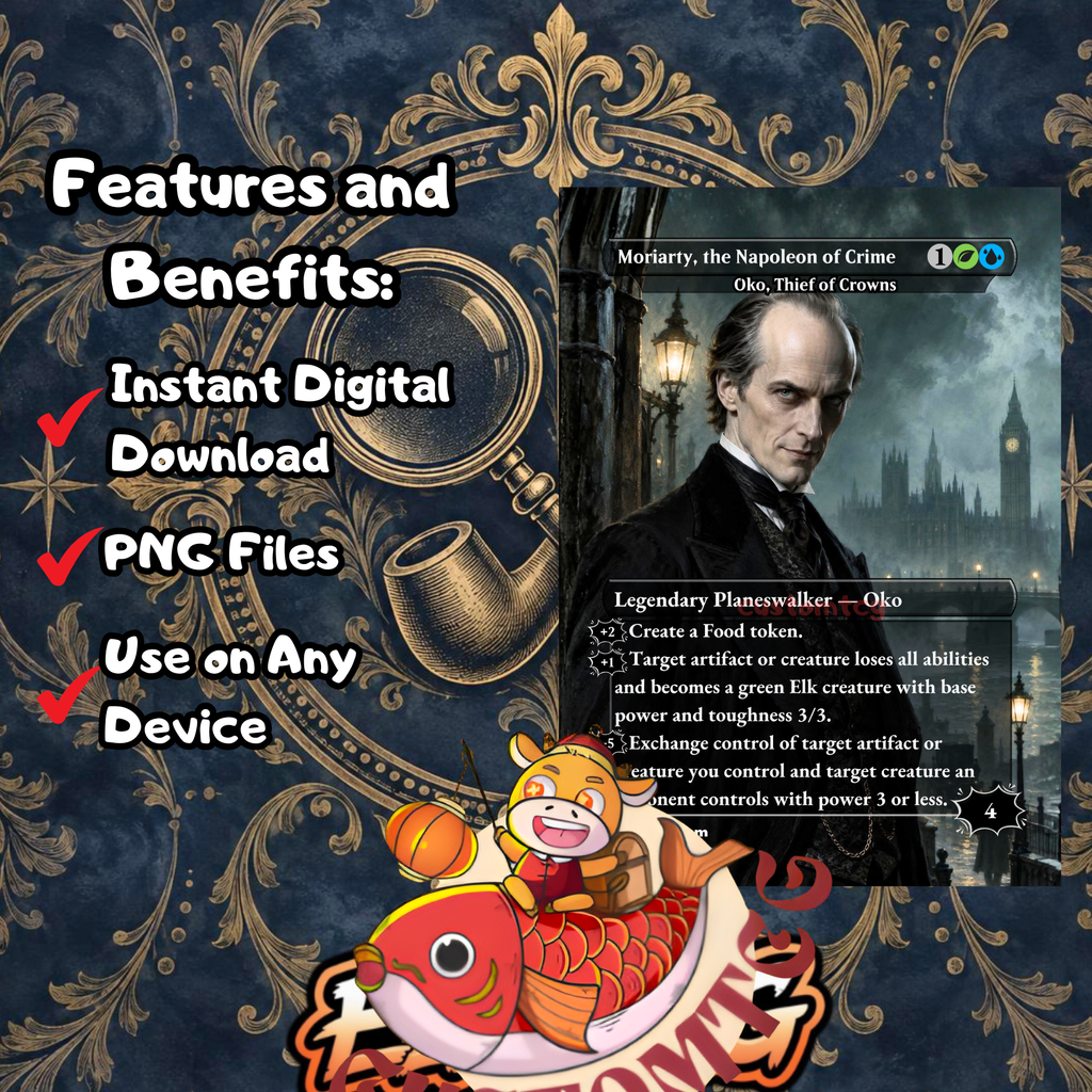 SHERLOCK HOLMES — Custom Commander Deck (Digital Download)