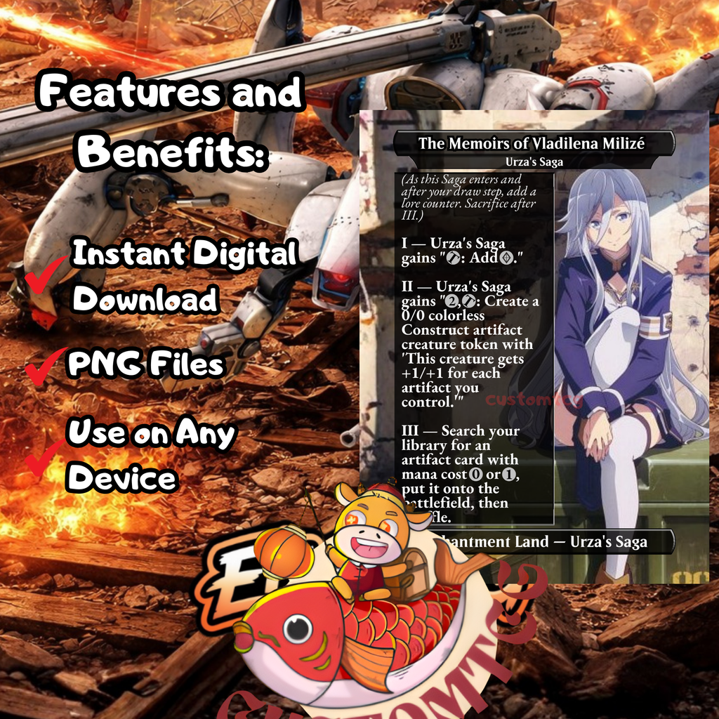 86 Anime Custom Commander Deck