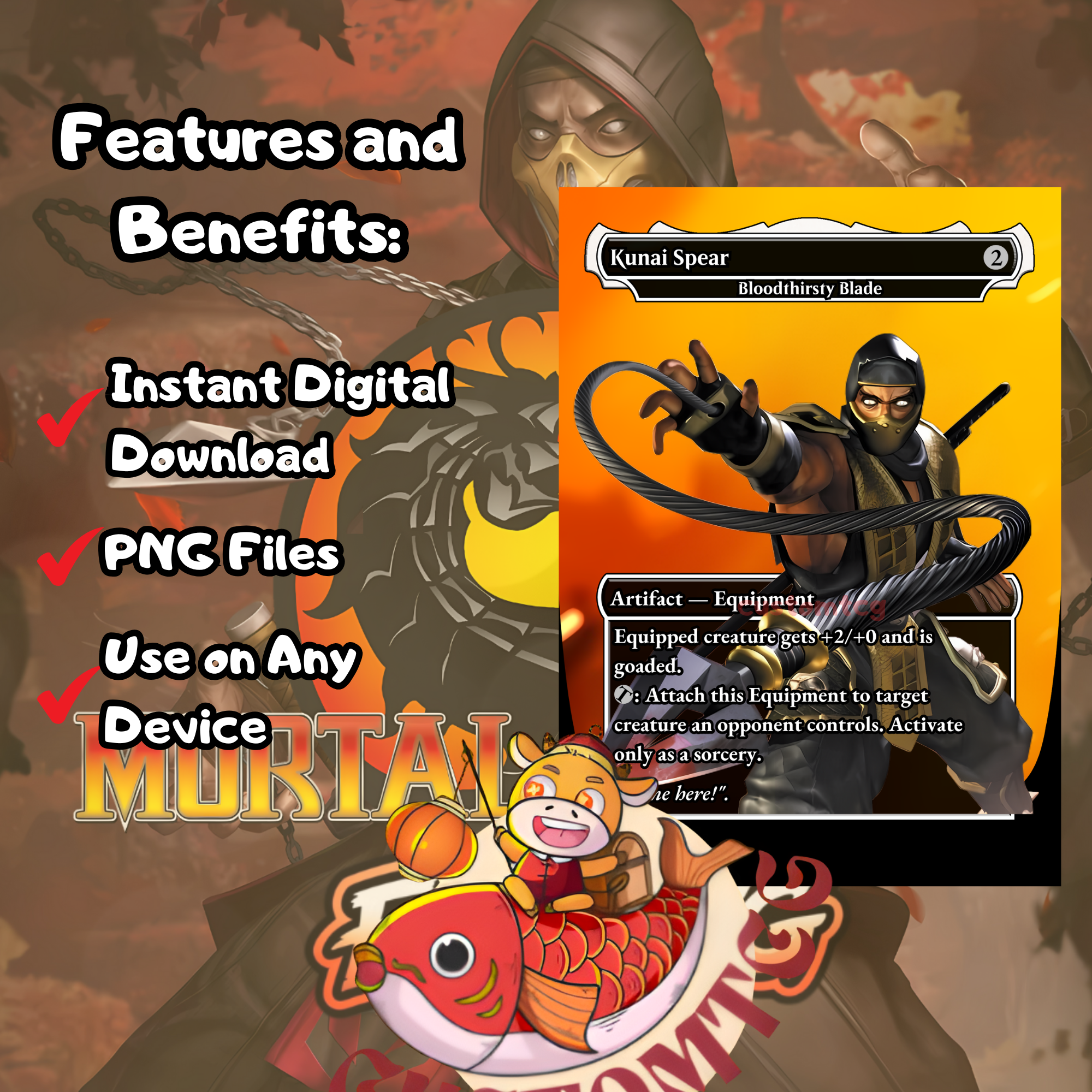 Mortal Kombat - Digital Download (100 Cards + Tokens)