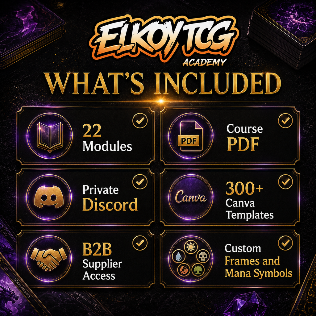 Custom Commander Deck Business Course + Work With Elkoy