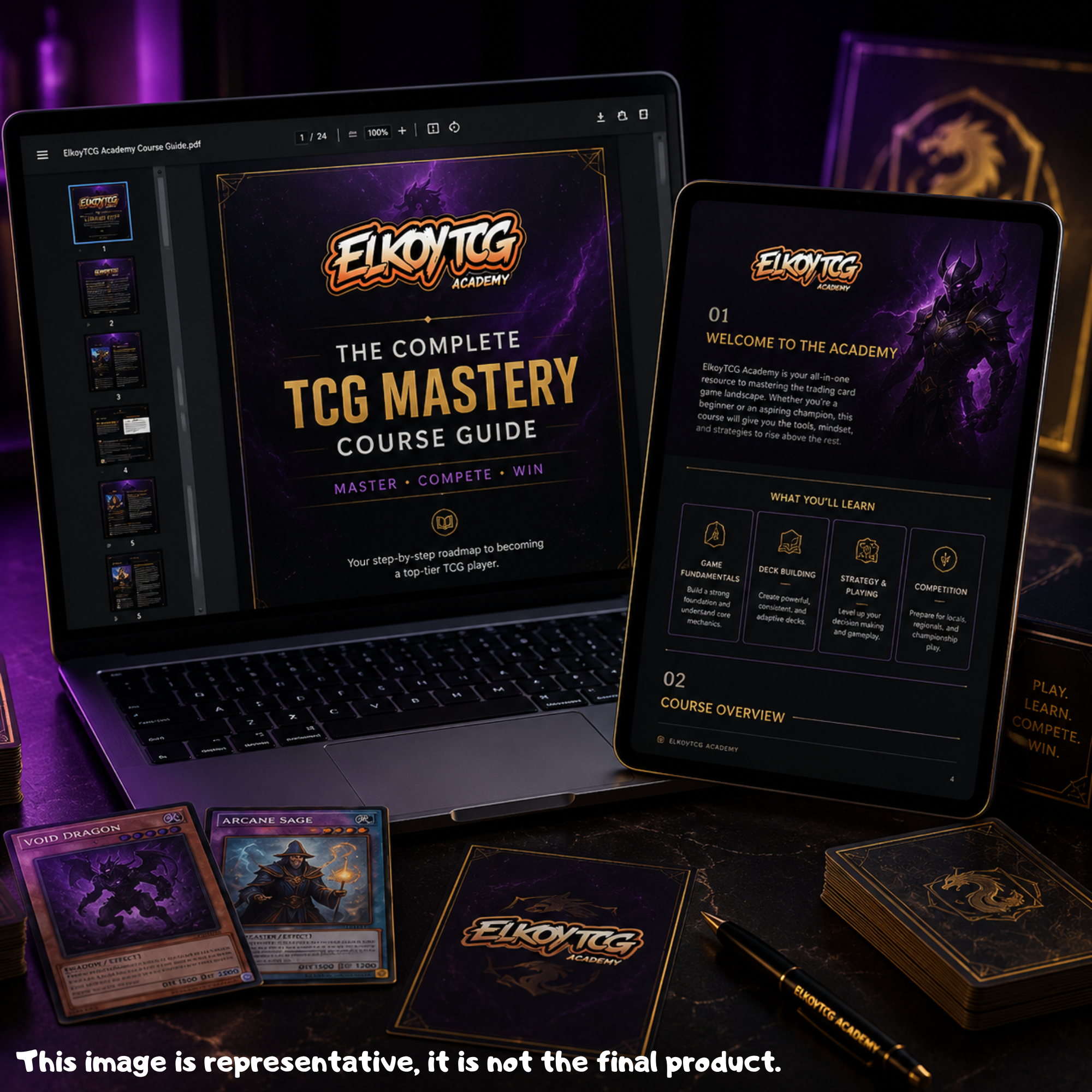 Custom Commander Deck Business Course + Work With Elkoy